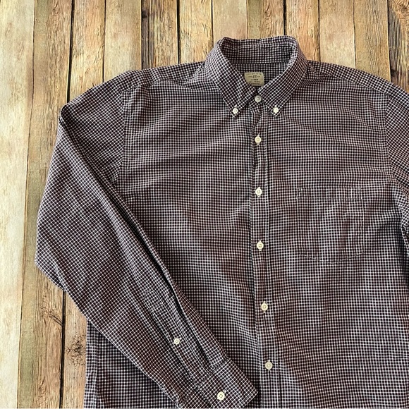 J. Crew men’s long sleeve casual button down shirt | size Large - Picture 2 of 11